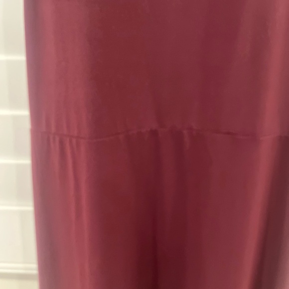 Soma 24/7 V-Neck Sport Dress Skort Racerback Merlot Women's Size Xl Comfort - Picture 3 of 8